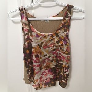 forever 21 women size Small Comfy blouse sleeveleess tank top Casual Wear Pocket